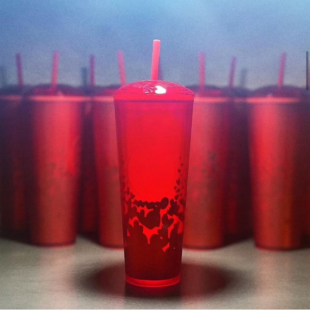 New Starbucks venti cup valentines cup